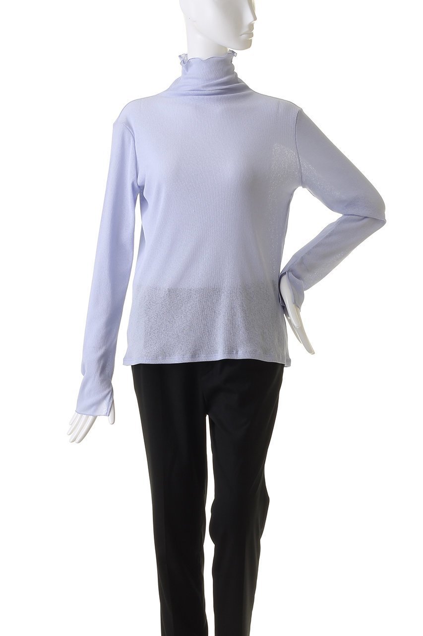 【ミディウミソリッド/MIDIUMISOLID】のmock neck PO プルオーバー 人気、トレンドファッション・服の通販 founy(ファニー) 　ファッション　Fashion　レディースファッション　Fashion for Women　トップス・カットソー　Cut & Sew Tops　シャツ・ブラウス・オフィスカジュアル　Elegant Blouses & Button-Ups　ロングTシャツ・Tシャツ　Longline T-Shirts & Tees　カジュアルプルオーバー・ニットトップス　Pullovers & Knit Tops / Casual Pullovers　カットソー・ベーシックTシャツ　Cut-and-Sewn Tops / Stretch Tees & Basics　おすすめ　Recommended / Our Picks　シアー　Sheer, See-Through　シンプル　Simple, Minimal　スリット　Slit, Slit Detail　スリーブ　Sleeve, Long Sleeve / Short Sleeve　フィット　Fit, Slim Fit　ロング　Long, Long-Length　春　Spring　other-2|ID: prp329100004814682 ipo3291000000034969294