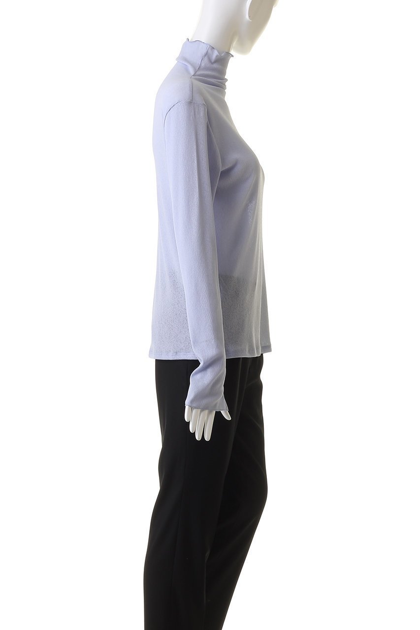 【ミディウミソリッド/MIDIUMISOLID】のmock neck PO プルオーバー 人気、トレンドファッション・服の通販 founy(ファニー) 　ファッション　Fashion　レディースファッション　Fashion for Women　トップス・カットソー　Cut & Sew Tops　シャツ・ブラウス・オフィスカジュアル　Elegant Blouses & Button-Ups　ロングTシャツ・Tシャツ　Longline T-Shirts & Tees　カジュアルプルオーバー・ニットトップス　Pullovers & Knit Tops / Casual Pullovers　カットソー・ベーシックTシャツ　Cut-and-Sewn Tops / Stretch Tees & Basics　おすすめ　Recommended / Our Picks　シアー　Sheer, See-Through　シンプル　Simple, Minimal　スリット　Slit, Slit Detail　スリーブ　Sleeve, Long Sleeve / Short Sleeve　フィット　Fit, Slim Fit　ロング　Long, Long-Length　春　Spring　other-3|ID: prp329100004814682 ipo3291000000034969295