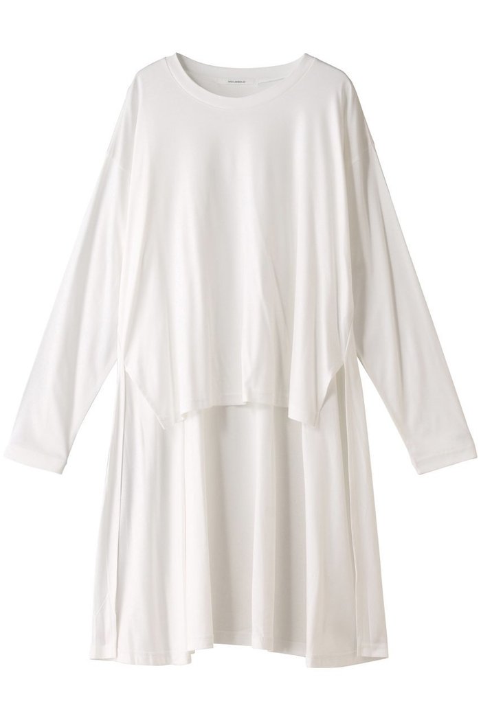 【ミディウミソリッド/MIDIUMISOLID】のクルーネックロングバックプルオーバー インテリア・キッズ・メンズ・レディースファッション・服の通販 founy(ファニー) https://founy.com/ ファッション Fashion レディースファッション Fashion for Women トップス・カットソー Cut & Sew Tops シャツ・ブラウス・オフィスカジュアル Elegant Blouses & Button-Ups ロングTシャツ・Tシャツ Longline T-Shirts & Tees カジュアルプルオーバー・ニットトップス Pullovers & Knit Tops / Casual Pullovers カットソー・ベーシックTシャツ Cut-and-Sewn Tops / Stretch Tees & Basics スキニー Skinny, Slim Fit スリーブ Sleeve, Long Sleeve / Short Sleeve チュニック Tunic, Long Top ドレープ Drape, Draping Fabric ロング Long, Long-Length |ID: prp329100004814685 ipo3291000000034969314