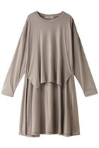 【ミディウミソリッド/MIDIUMISOLID】のクルーネックロングバックプルオーバー ベージュ|ID: prp329100004814685 ipo3291000000034969316