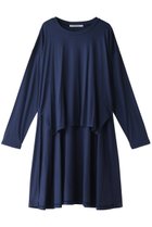 【ミディウミソリッド/MIDIUMISOLID】のクルーネックロングバックプルオーバー ネイビー|ID: prp329100004814685 ipo3291000000034969317