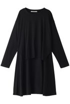 【ミディウミソリッド/MIDIUMISOLID】のクルーネックロングバックプルオーバー ブラック|ID: prp329100004814685 ipo3291000000034969318