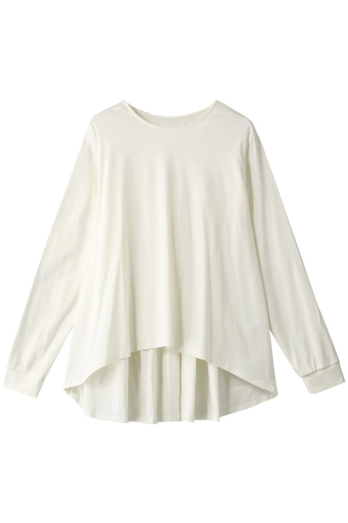 【ミディウミソリッド/MIDIUMISOLID】のcrew neck A line PO/プルオーバー インテリア・キッズ・メンズ・レディースファッション・服の通販 founy(ファニー) https://founy.com/ ファッション Fashion レディースファッション Fashion for Women トップス・カットソー Cut & Sew Tops シャツ・ブラウス・オフィスカジュアル Elegant Blouses & Button-Ups ロングTシャツ・Tシャツ Longline T-Shirts & Tees カジュアルプルオーバー・ニットトップス Pullovers & Knit Tops / Casual Pullovers カットソー・ベーシックTシャツ Cut-and-Sewn Tops / Stretch Tees & Basics ギャザー Gathered, Ruffled スリーブ Sleeve, Long Sleeve / Short Sleeve フレア Flare, Flared ロング Long, Long-Length 長袖 Long Sleeve, Full Sleeve |ID: prp329100004814686 ipo3291000000034969323