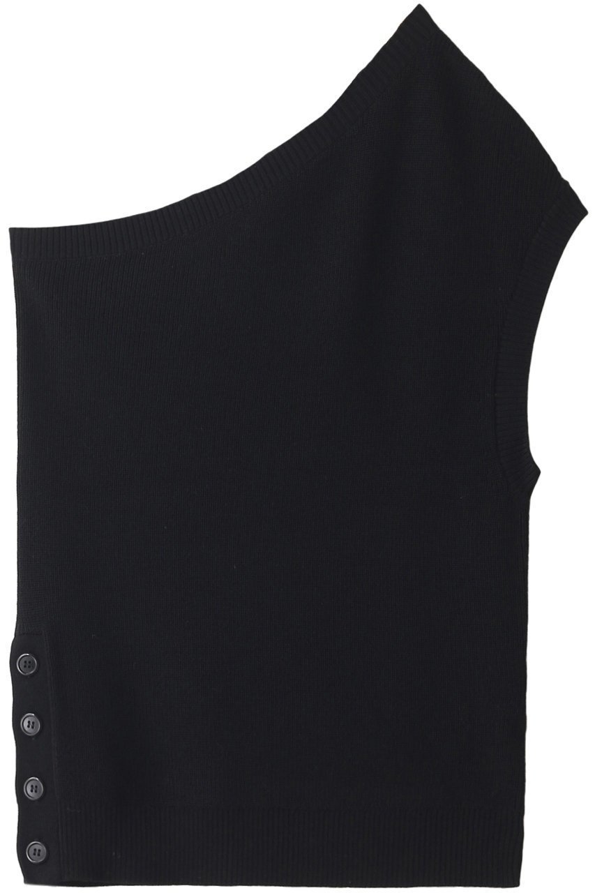 【ミディウミソリッド/MIDIUMISOLID】のone shoulder half cardigan tops インテリア・キッズ・メンズ・レディースファッション・服の通販 founy(ファニー) 　ファッション　Fashion　レディースファッション　Fashion for Women　トップス・カットソー　Cut & Sew Tops　カーディガン・羽織り　Layered Style Cardigans　シャツ・ブラウス・オフィスカジュアル　Elegant Blouses & Button-Ups　ロングTシャツ・Tシャツ　Longline T-Shirts & Tees　カットソー・ベーシックTシャツ　Cut-and-Sewn Tops / Stretch Tees & Basics　おすすめ　Recommended / Our Picks　カーディガン　Cardigan, Knitwear　ボトム　Bottoms, Lower Wear　ブラック|ID: prp329100004814687 ipo3291000000035426615