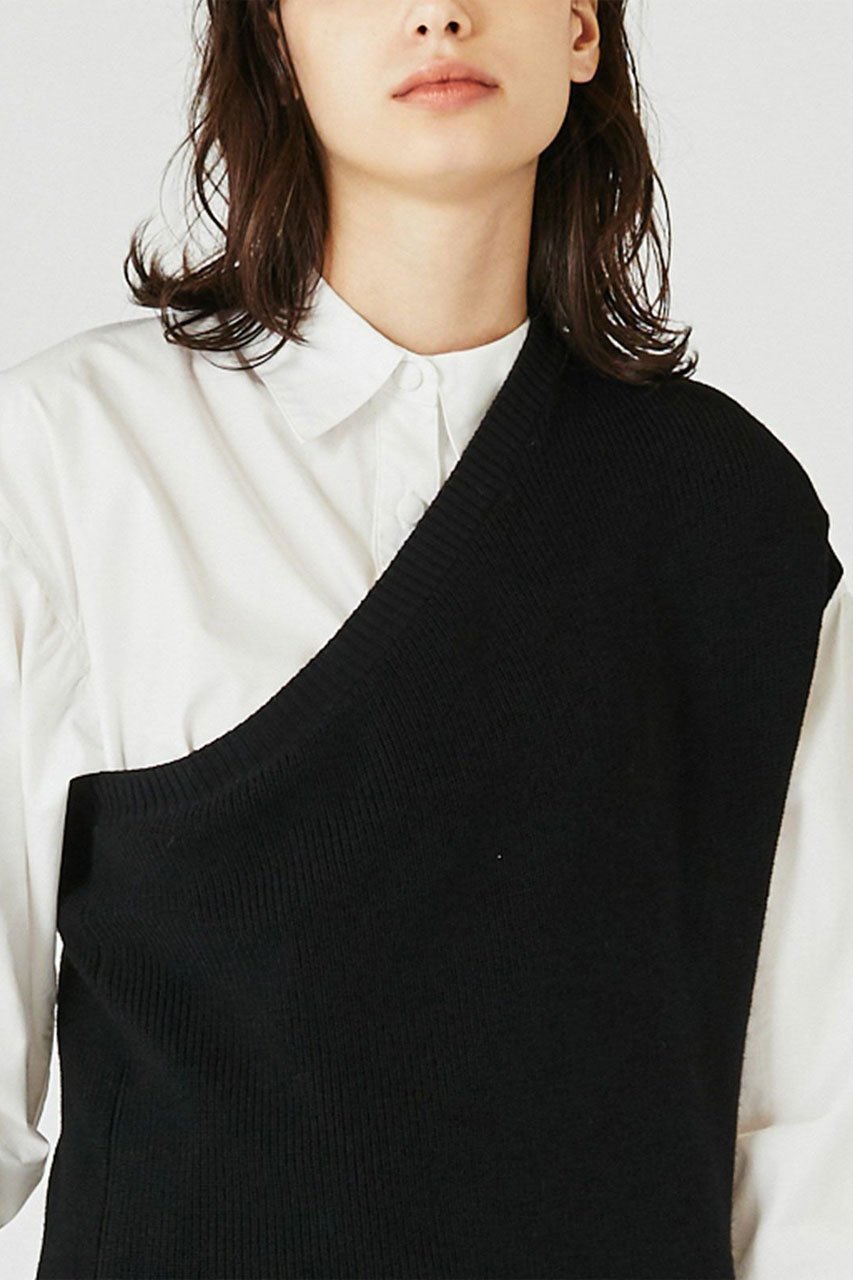 【ミディウミソリッド/MIDIUMISOLID】のone shoulder half cardigan tops 人気、トレンドファッション・服の通販 founy(ファニー) 　ファッション　Fashion　レディースファッション　Fashion for Women　トップス・カットソー　Cut & Sew Tops　カーディガン・羽織り　Layered Style Cardigans　シャツ・ブラウス・オフィスカジュアル　Elegant Blouses & Button-Ups　ロングTシャツ・Tシャツ　Longline T-Shirts & Tees　カットソー・ベーシックTシャツ　Cut-and-Sewn Tops / Stretch Tees & Basics　おすすめ　Recommended / Our Picks　カーディガン　Cardigan, Knitwear　ボトム　Bottoms, Lower Wear　other-6|ID: prp329100004814687 ipo3291000000035641874