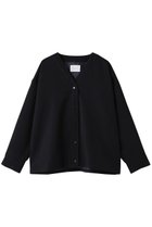 【ミディウミソリッド/MIDIUMISOLID】のVネックシャツカーディガン ネイビー|ID: prp329100004814689 ipo3291000000034969353