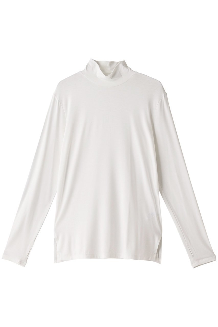 【ミディウミソリッド/MIDIUMISOLID】のタートルネックインナープルオーバー インテリア・キッズ・メンズ・レディースファッション・服の通販 founy(ファニー) ファッション Fashion レディースファッション Fashion for Women トップス・カットソー Cut & Sew Tops シャツ・ブラウス・オフィスカジュアル Elegant Blouses & Button-Ups ロングTシャツ・Tシャツ Longline T-Shirts & Tees カジュアルプルオーバー・ニットトップス Pullovers & Knit Tops / Casual Pullovers カットソー・ベーシックTシャツ Cut-and-Sewn Tops / Stretch Tees & Basics タートルネック・ハイネックトップス Turtlenecks & High-Neck Tops とろみ Fluid, Flowy Fabric インナー Innerwear シンプル Simple, Minimal ストレッチ Stretch, Stretchy Fabric スリーブ Sleeve, Long Sleeve / Short Sleeve ハイネック High Neck, Mock Neck ロング Long, Long-Length 無地 Plain, Solid Color 長袖 Long Sleeve, Full Sleeve オフホワイト|ID: prp329100004814690 ipo3291000000035883102