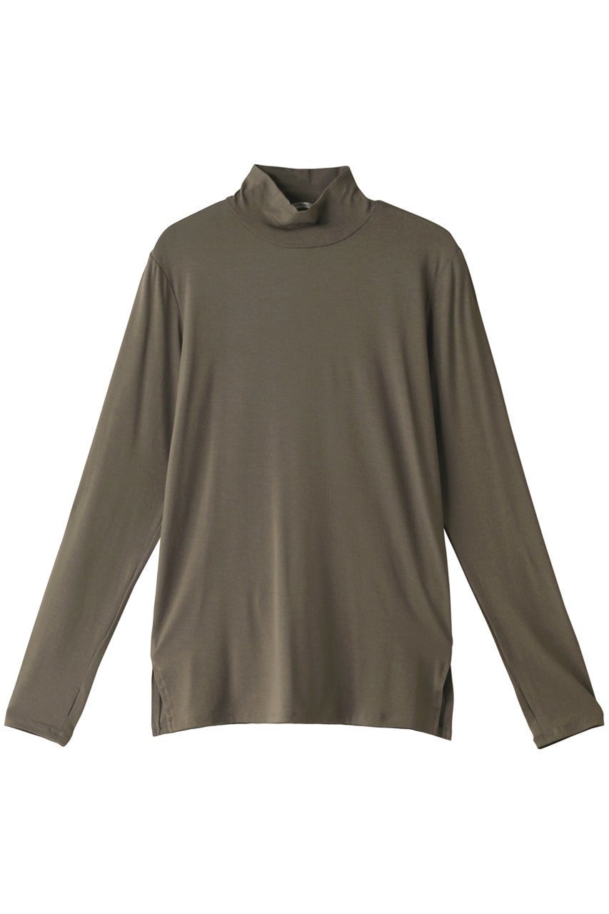 【ミディウミソリッド/MIDIUMISOLID】のタートルネックインナープルオーバー インテリア・キッズ・メンズ・レディースファッション・服の通販 founy(ファニー) ファッション Fashion レディースファッション Fashion for Women トップス・カットソー Cut & Sew Tops シャツ・ブラウス・オフィスカジュアル Elegant Blouses & Button-Ups ロングTシャツ・Tシャツ Longline T-Shirts & Tees カジュアルプルオーバー・ニットトップス Pullovers & Knit Tops / Casual Pullovers カットソー・ベーシックTシャツ Cut-and-Sewn Tops / Stretch Tees & Basics タートルネック・ハイネックトップス Turtlenecks & High-Neck Tops とろみ Fluid, Flowy Fabric インナー Innerwear シンプル Simple, Minimal ストレッチ Stretch, Stretchy Fabric スリーブ Sleeve, Long Sleeve / Short Sleeve ハイネック High Neck, Mock Neck ロング Long, Long-Length 無地 Plain, Solid Color 長袖 Long Sleeve, Full Sleeve グレー|ID: prp329100004814690 ipo3291000000035883103