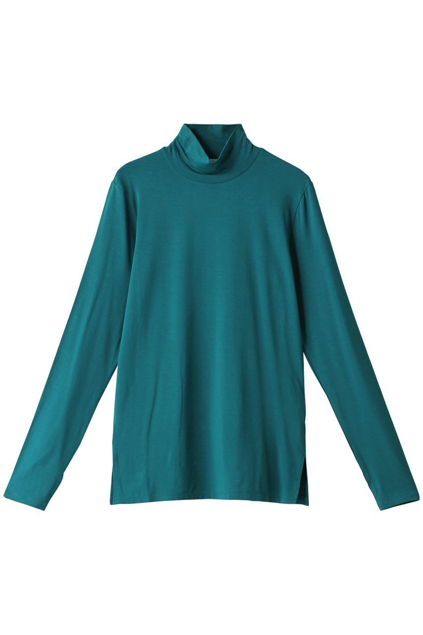 【ミディウミソリッド/MIDIUMISOLID】のタートルネックインナープルオーバー インテリア・キッズ・メンズ・レディースファッション・服の通販 founy(ファニー) ファッション Fashion レディースファッション Fashion for Women トップス・カットソー Cut & Sew Tops シャツ・ブラウス・オフィスカジュアル Elegant Blouses & Button-Ups ロングTシャツ・Tシャツ Longline T-Shirts & Tees カジュアルプルオーバー・ニットトップス Pullovers & Knit Tops / Casual Pullovers カットソー・ベーシックTシャツ Cut-and-Sewn Tops / Stretch Tees & Basics タートルネック・ハイネックトップス Turtlenecks & High-Neck Tops とろみ Fluid, Flowy Fabric インナー Innerwear シンプル Simple, Minimal ストレッチ Stretch, Stretchy Fabric スリーブ Sleeve, Long Sleeve / Short Sleeve ハイネック High Neck, Mock Neck ロング Long, Long-Length 無地 Plain, Solid Color 長袖 Long Sleeve, Full Sleeve グリーン|ID: prp329100004814690 ipo3291000000035883104