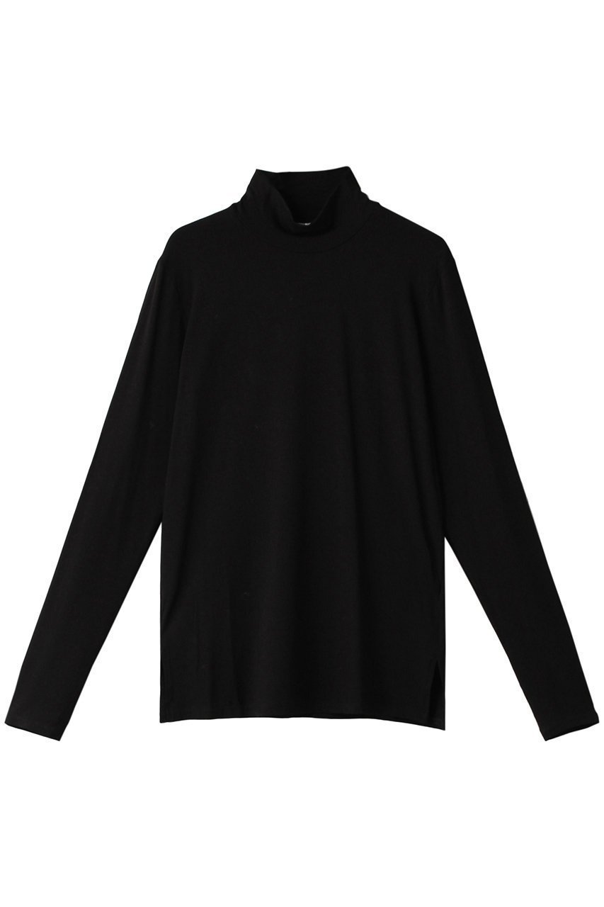 【ミディウミソリッド/MIDIUMISOLID】のタートルネックインナープルオーバー インテリア・キッズ・メンズ・レディースファッション・服の通販 founy(ファニー) ファッション Fashion レディースファッション Fashion for Women トップス・カットソー Cut & Sew Tops シャツ・ブラウス・オフィスカジュアル Elegant Blouses & Button-Ups ロングTシャツ・Tシャツ Longline T-Shirts & Tees カジュアルプルオーバー・ニットトップス Pullovers & Knit Tops / Casual Pullovers カットソー・ベーシックTシャツ Cut-and-Sewn Tops / Stretch Tees & Basics タートルネック・ハイネックトップス Turtlenecks & High-Neck Tops とろみ Fluid, Flowy Fabric インナー Innerwear シンプル Simple, Minimal ストレッチ Stretch, Stretchy Fabric スリーブ Sleeve, Long Sleeve / Short Sleeve ハイネック High Neck, Mock Neck ロング Long, Long-Length 無地 Plain, Solid Color 長袖 Long Sleeve, Full Sleeve ブラック|ID: prp329100004814690 ipo3291000000035883105