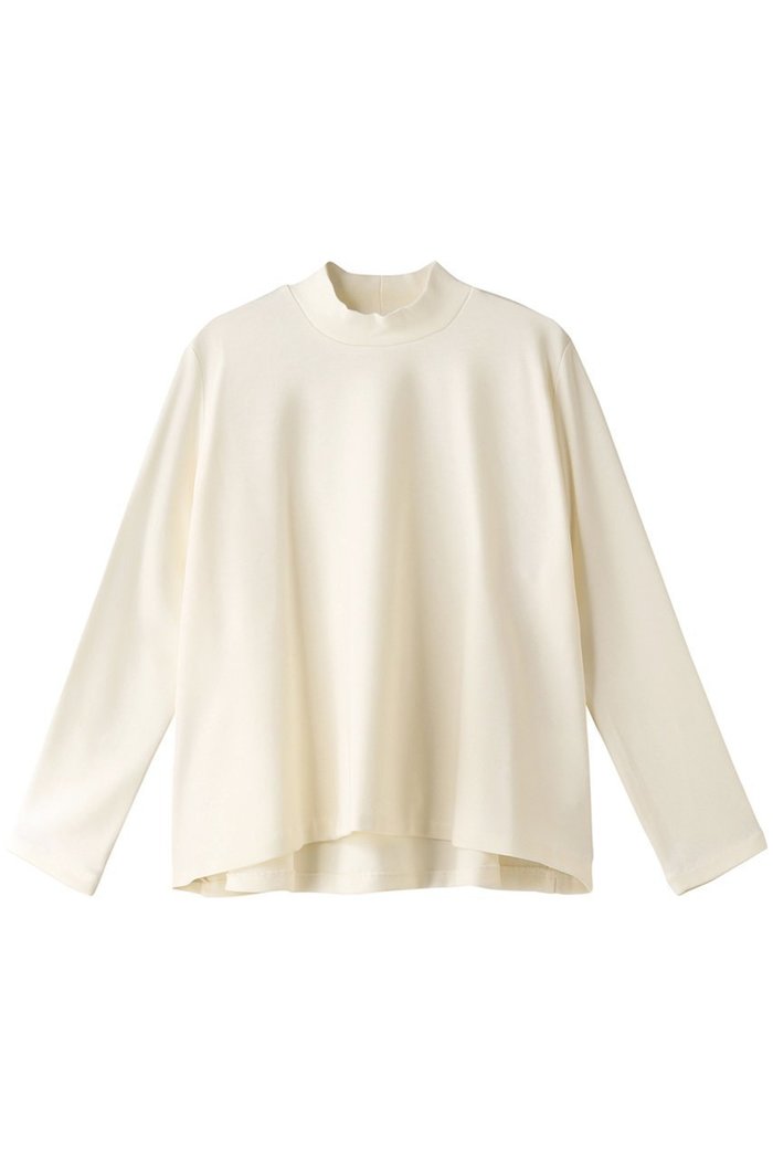 【ミディウミソリッド/MIDIUMISOLID】のhigh neck flared T インテリア・キッズ・メンズ・レディースファッション・服の通販 founy(ファニー) https://founy.com/ ファッション Fashion レディースファッション Fashion for Women トップス・カットソー Cut & Sew Tops シャツ・ブラウス・オフィスカジュアル Elegant Blouses & Button-Ups ロングTシャツ・Tシャツ Longline T-Shirts & Tees カットソー・ベーシックTシャツ Cut-and-Sewn Tops / Stretch Tees & Basics シンプル Simple, Minimal スリーブ Sleeve, Long Sleeve / Short Sleeve ハイネック High Neck, Mock Neck フレア Flare, Flared ロング Long, Long-Length |ID: prp329100004814692 ipo3291000000034969387