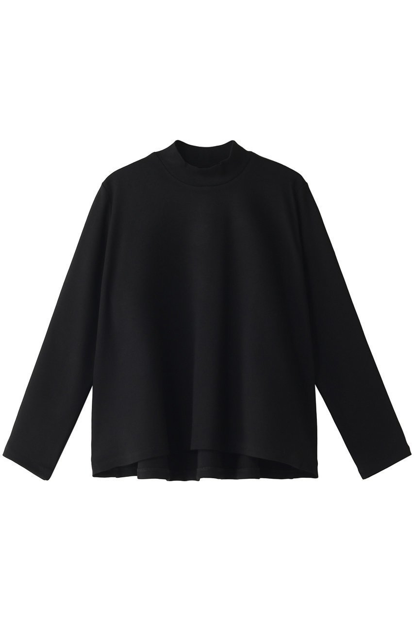 【ミディウミソリッド/MIDIUMISOLID】のhigh neck flared T インテリア・キッズ・メンズ・レディースファッション・服の通販 founy(ファニー) ファッション Fashion レディースファッション Fashion for Women トップス・カットソー Cut & Sew Tops シャツ・ブラウス・オフィスカジュアル Elegant Blouses & Button-Ups ロングTシャツ・Tシャツ Longline T-Shirts & Tees カットソー・ベーシックTシャツ Cut-and-Sewn Tops / Stretch Tees & Basics シンプル Simple, Minimal スリーブ Sleeve, Long Sleeve / Short Sleeve ハイネック High Neck, Mock Neck フレア Flare, Flared ロング Long, Long-Length ブラック|ID: prp329100004814692 ipo3291000000034969389