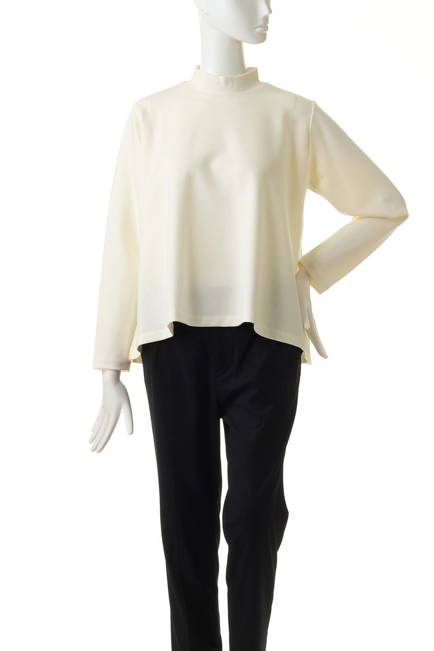【ミディウミソリッド/MIDIUMISOLID】のhigh neck flared T 人気、トレンドファッション・服の通販 founy(ファニー) ファッション Fashion レディースファッション Fashion for Women トップス・カットソー Cut & Sew Tops シャツ・ブラウス・オフィスカジュアル Elegant Blouses & Button-Ups ロングTシャツ・Tシャツ Longline T-Shirts & Tees カットソー・ベーシックTシャツ Cut-and-Sewn Tops / Stretch Tees & Basics シンプル Simple, Minimal スリーブ Sleeve, Long Sleeve / Short Sleeve ハイネック High Neck, Mock Neck フレア Flare, Flared ロング Long, Long-Length other-2|ID: prp329100004814692 ipo3291000000034969392