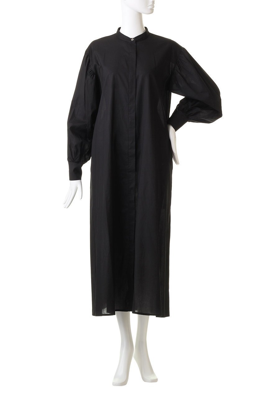 【ミディウミソリッド/MIDIUMISOLID】のlong shirt OP with vest ベスト 人気、トレンドファッション・服の通販 founy(ファニー) 　ファッション　Fashion　レディースファッション　Fashion for Women　アウター　Coat / Outerwear Collection　ワンピース　Dresses　チュニック　Tunic Tops & Dresses　コンパクト　Compact, Small Size　シンプル　Simple, Minimal　スタンド　Stand Collar, Upright Stand　チュニック　Tunic, Long Top　フレア　Flare, Flared　ベスト　Vest, Waistcoat　ロング　Long, Long-Length　エレガント 上品　Elegant　other-7|ID: prp329100004814693 ipo3291000000034969497