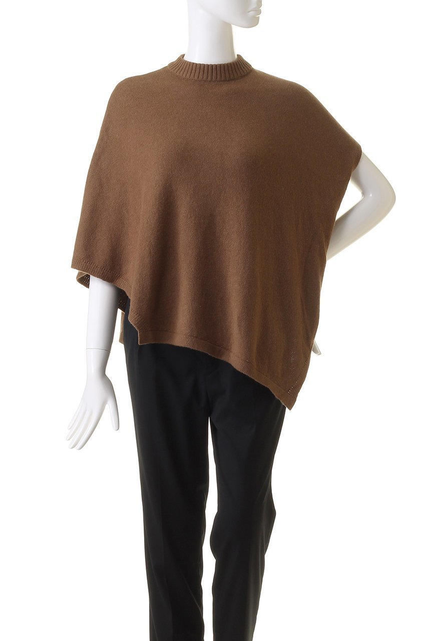 【ミディウミソリッド/MIDIUMISOLID】のasymmetry P/O プルオーバー 人気、トレンドファッション・服の通販 founy(ファニー) 　ファッション　Fashion　レディースファッション　Fashion for Women　トップス・カットソー　Cut & Sew Tops　ニット　Knit Tops & Sweaters　カジュアルプルオーバー・ニットトップス　Pullovers & Knit Tops / Casual Pullovers　カットソー　Cut and Sewn Top　ポンチョ　Poncho, Cape Style　無地　Plain, Solid Color　other-2|ID: prp329100004814701 ipo3291000000034969626
