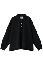 【ミディウミソリッド/MIDIUMISOLID】のpolo wide P/O プルオーバー black|ID: prp329100004814702 ipo3291000000035353741