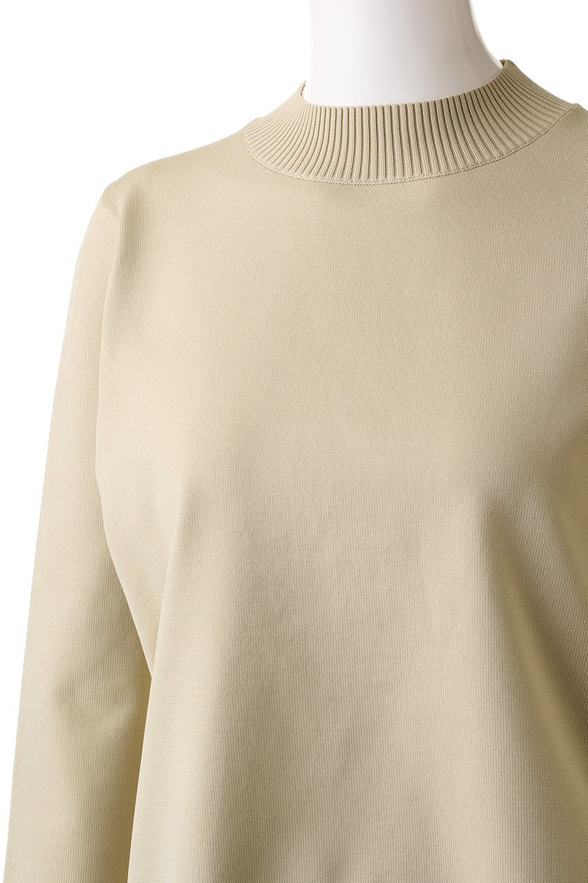 【ミディウミソリッド/MIDIUMISOLID】のmock neck PO プルオーバー 人気、トレンドファッション・服の通販 founy(ファニー) 　ファッション　Fashion　レディースファッション　Fashion for Women　トップス・カットソー　Cut & Sew Tops　ニット　Knit Tops & Sweaters　カジュアルプルオーバー・ニットトップス　Pullovers & Knit Tops / Casual Pullovers　シンプル　Simple, Minimal　スリット　Slit, Slit Detail　other-5|ID: prp329100004814705 ipo3291000000034969670