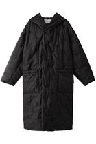 【ミディウミソリッド/MIDIUMISOLID】のlogo embroidery padding hooded coat コート ブラック|ID: prp329100004814708 ipo3291000000034969694