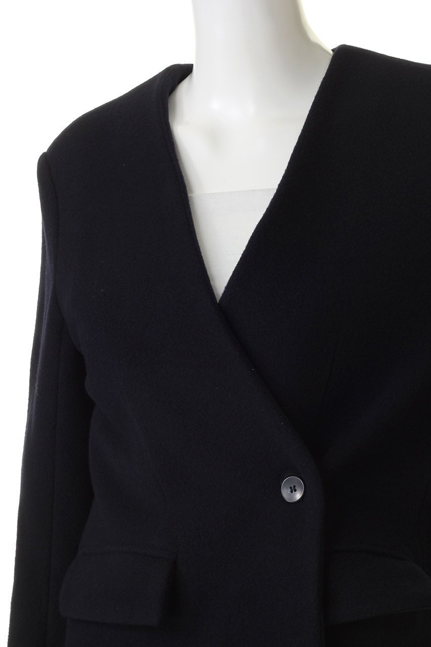 【ミディウミソリッド/MIDIUMISOLID】のノーカラーロングコート 人気、トレンドファッション・服の通販 founy(ファニー) ファッション Fashion レディースファッション Fashion for Women アウター Coat / Outerwear Collection コート・ロングコート・ピーコート Long Coats, Peacoats & More シェイプ Shape, Slim Fit シンプル Simple, Minimal ロング Long, Long-Length エレガント 上品 Elegant other-5|ID: prp329100004814709 ipo3291000000034969709