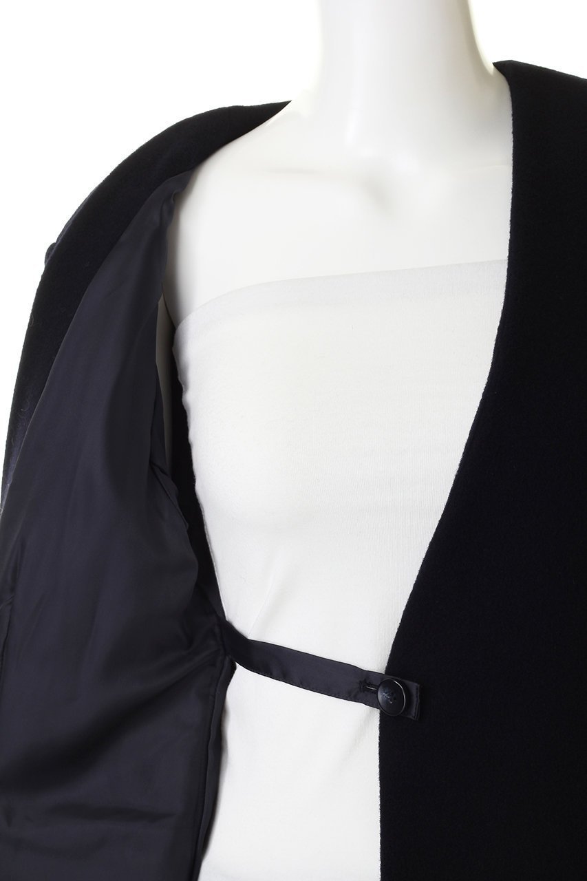 【ミディウミソリッド/MIDIUMISOLID】のノーカラーロングコート 人気、トレンドファッション・服の通販 founy(ファニー) ファッション Fashion レディースファッション Fashion for Women アウター Coat / Outerwear Collection コート・ロングコート・ピーコート Long Coats, Peacoats & More シェイプ Shape, Slim Fit シンプル Simple, Minimal ロング Long, Long-Length エレガント 上品 Elegant other-6|ID: prp329100004814709 ipo3291000000034969710