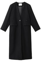 【ミディウミソリッド/MIDIUMISOLID】のno collar long coat/ロングコート ブラック|ID: prp329100004814710 ipo3291000000035510943