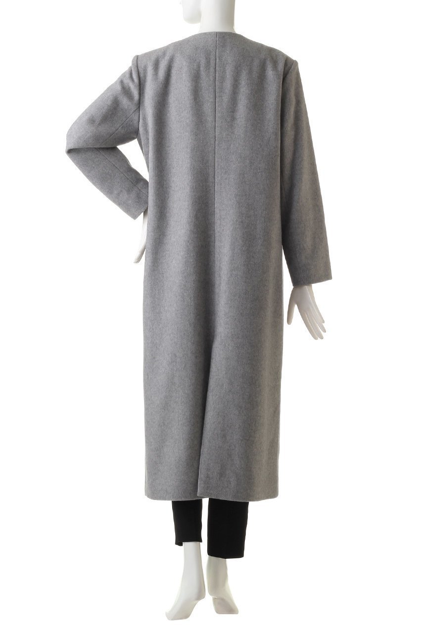【ミディウミソリッド/MIDIUMISOLID】のno collar long coat/ロングコート 人気、トレンドファッション・服の通販 founy(ファニー) ファッション Fashion レディースファッション Fashion for Women アウター Coat / Outerwear Collection コート・ロングコート・ピーコート Long Coats, Peacoats & More インナー Innerwear ビジネス 仕事 通勤 Business / Work / Commuting ロング Long, Long-Length エレガント 上品 Elegant other-4|ID: prp329100004814710 ipo3291000000035510948