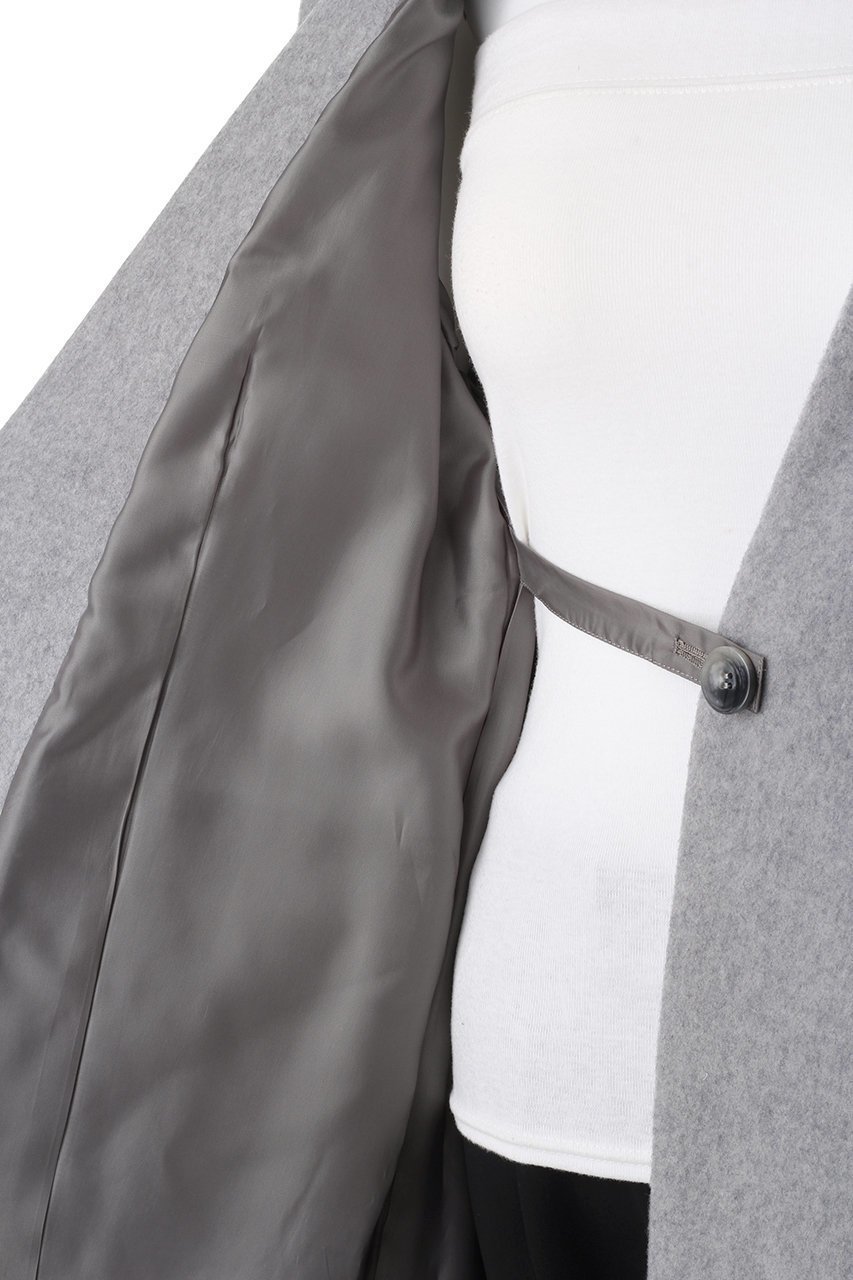 【ミディウミソリッド/MIDIUMISOLID】のno collar long coat/ロングコート 人気、トレンドファッション・服の通販 founy(ファニー) ファッション Fashion レディースファッション Fashion for Women アウター Coat / Outerwear Collection コート・ロングコート・ピーコート Long Coats, Peacoats & More インナー Innerwear ビジネス 仕事 通勤 Business / Work / Commuting ロング Long, Long-Length エレガント 上品 Elegant other-6|ID: prp329100004814710 ipo3291000000035510950