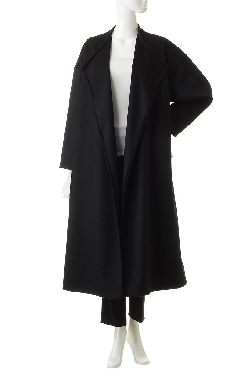 【ミディウミソリッド/MIDIUMISOLID】のlong drape CT コート 人気、トレンドファッション・服の通販 founy(ファニー) 　ファッション　Fashion　レディースファッション　Fashion for Women　アウター　Coat / Outerwear Collection　コート・ロングコート・ピーコート　Long Coats, Peacoats & More　トリミング　Trimming, Decorative Edge　ロング　Long, Long-Length　秋　Autumn　other-2|ID: prp329100004814712 ipo3291000000034969734