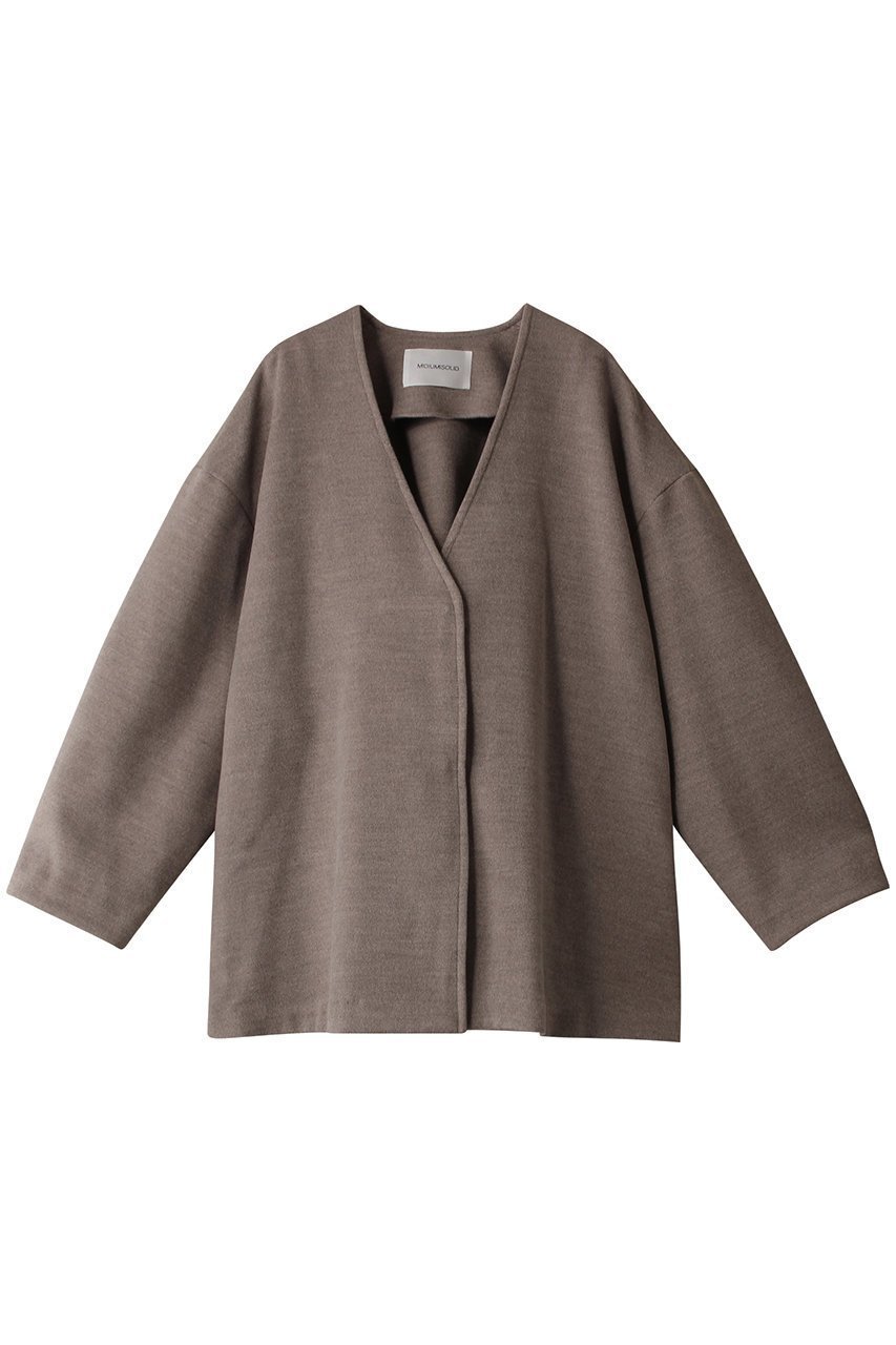 【ミディウミソリッド/MIDIUMISOLID】のC/D like coat コート インテリア・キッズ・メンズ・レディースファッション・服の通販 founy(ファニー) 　ファッション　Fashion　レディースファッション　Fashion for Women　アウター　Coat / Outerwear Collection　コート・ロングコート・ピーコート　Long Coats, Peacoats & More　カーディガン　Cardigan, Knitwear　ショート　Short, Short Length　シンプル　Simple, Minimal　beige|ID: prp329100004814714 ipo3291000000034969749