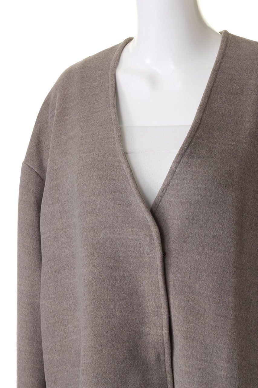 【ミディウミソリッド/MIDIUMISOLID】のC/D like coat コート 人気、トレンドファッション・服の通販 founy(ファニー) 　ファッション　Fashion　レディースファッション　Fashion for Women　アウター　Coat / Outerwear Collection　コート・ロングコート・ピーコート　Long Coats, Peacoats & More　カーディガン　Cardigan, Knitwear　ショート　Short, Short Length　シンプル　Simple, Minimal　other-5|ID: prp329100004814714 ipo3291000000034969754