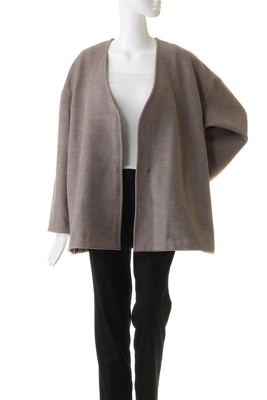 【ミディウミソリッド/MIDIUMISOLID】のC/D like coat コート 人気、トレンドファッション・服の通販 founy(ファニー) 　ファッション　Fashion　レディースファッション　Fashion for Women　アウター　Coat / Outerwear Collection　コート・ロングコート・ピーコート　Long Coats, Peacoats & More　カーディガン　Cardigan, Knitwear　ショート　Short, Short Length　シンプル　Simple, Minimal　other-7|ID: prp329100004814714 ipo3291000000034969756