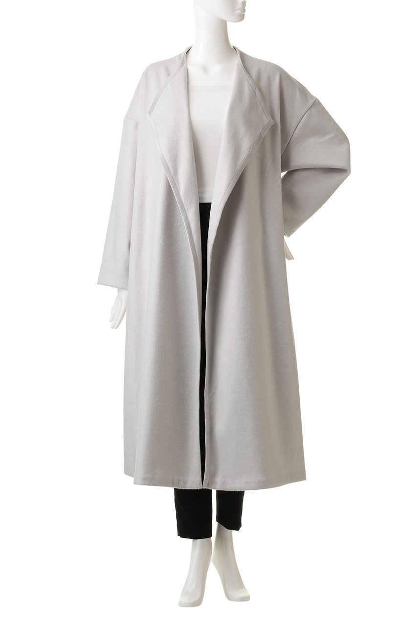 【ミディウミソリッド/MIDIUMISOLID】のベルト付きlong drape コート 人気、トレンドファッション・服の通販 founy(ファニー) 　ファッション　Fashion　レディースファッション　Fashion for Women　アウター　Coat / Outerwear Collection　コート・ロングコート・ピーコート　Long Coats, Peacoats & More　ベルト&ウエストマーク　Belts & Waist Accessories　ロング　Long, Long-Length　秋　Autumn　other-7|ID: prp329100004814715 ipo3291000000035709000