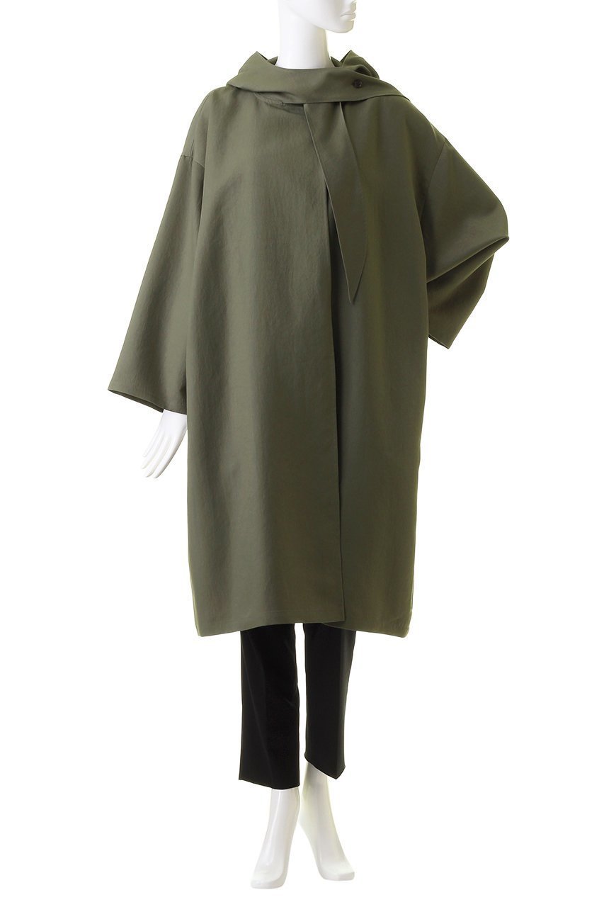 【ミディウミソリッド/MIDIUMISOLID】のhooded over coat コート 人気、トレンドファッション・服の通販 founy(ファニー) 　ファッション　Fashion　レディースファッション　Fashion for Women　アウター　Coat / Outerwear Collection　コート・ロングコート・ピーコート　Long Coats, Peacoats & More　スカーフ　Scarf, Neckwear　ルーズ　Loose, Oversized　ロング　Long, Long-Length　other-2|ID: prp329100004814716 ipo3291000000034969772