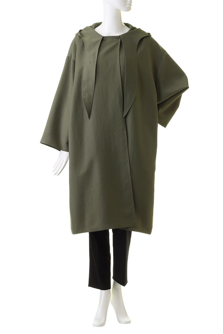 【ミディウミソリッド/MIDIUMISOLID】のhooded over coat コート 人気、トレンドファッション・服の通販 founy(ファニー) 　ファッション　Fashion　レディースファッション　Fashion for Women　アウター　Coat / Outerwear Collection　コート・ロングコート・ピーコート　Long Coats, Peacoats & More　スカーフ　Scarf, Neckwear　ルーズ　Loose, Oversized　ロング　Long, Long-Length　other-8|ID: prp329100004814716 ipo3291000000034969778