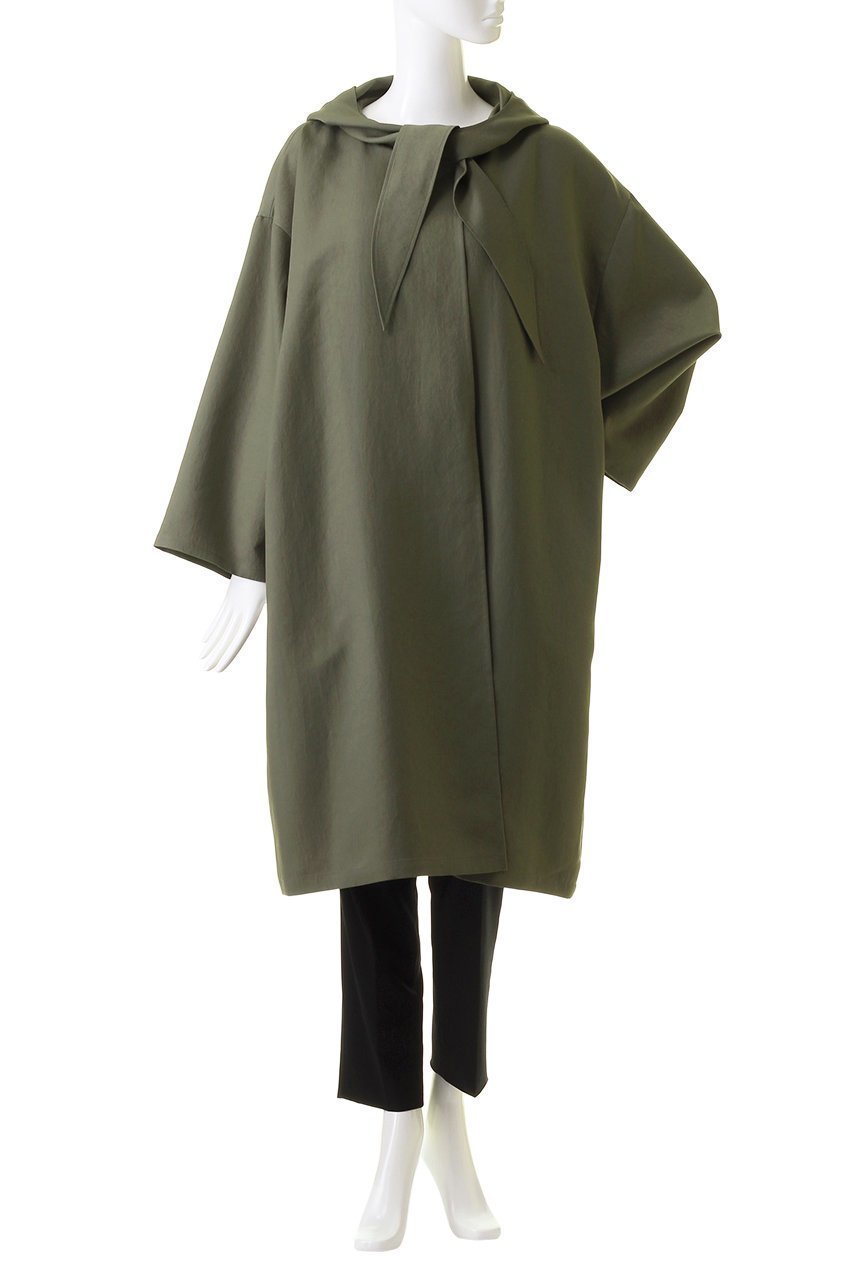 【ミディウミソリッド/MIDIUMISOLID】のhooded over coat コート 人気、トレンドファッション・服の通販 founy(ファニー) 　ファッション　Fashion　レディースファッション　Fashion for Women　アウター　Coat / Outerwear Collection　コート・ロングコート・ピーコート　Long Coats, Peacoats & More　スカーフ　Scarf, Neckwear　ルーズ　Loose, Oversized　ロング　Long, Long-Length　other-7|ID: prp329100004814716 ipo3291000000035944261