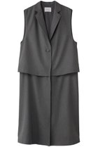 【ミディウミソリッド/MIDIUMISOLID】のlayered long gilet.M ジレ 人気、トレンドファッション・服の通販 founy(ファニー) ファッション Fashion レディースファッション Fashion for Women アウター Coat / Outerwear Collection レディースジャケット・軽アウター Jackets オケージョン Occasion Wear ジャケット Jacket, Outerwear ベスト Vest, Waistcoat マキシ Maxi, Full Length マニッシュ Mannish, Boyish ロング Long, Long-Length エレガント 上品 Elegant thumbnail c.gray|ID: prp329100004814717 ipo3291000000034969912