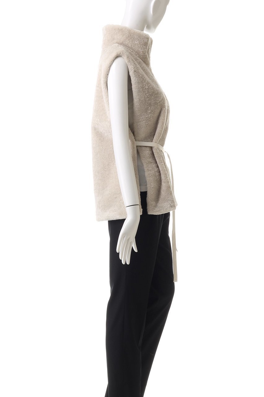 【ミディウミソリッド/MIDIUMISOLID】のhaif zip boa vest ベスト 人気、トレンドファッション・服の通販 founy(ファニー) 　ファッション　Fashion　レディースファッション　Fashion for Women　アウター　Coat / Outerwear Collection　レディースジャケット・軽アウター　Jackets　ジップ　Zip, Zipper　ジャケット　Jacket, Outerwear　ハイネック　High Neck, Mock Neck　ベスト　Vest, Waistcoat　リボン　Ribbon, Bow　other-3|ID: prp329100004814718 ipo3291000000035696440