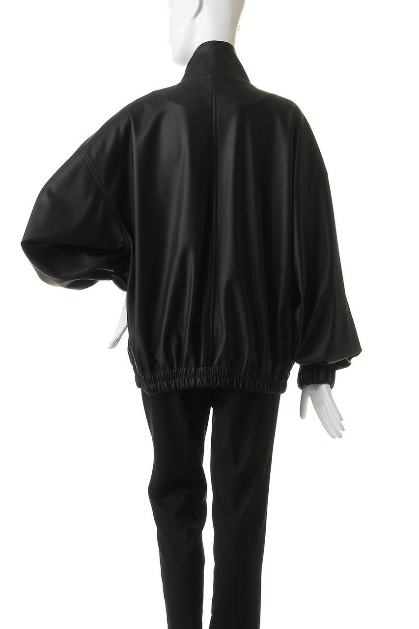 【ミディウミソリッド/MIDIUMISOLID】のover size synthetic leather BL ブルゾン 人気、トレンドファッション・服の通販 founy(ファニー) 　ファッション　Fashion　レディースファッション　Fashion for Women　アウター　Coat / Outerwear Collection　レディースジャケット・軽アウター　Jackets　ブルゾンジャケット・スポーティアウター　Blouson Jackets　シンプル　Simple, Minimal　ジャケット　Jacket, Outerwear　スタンド　Stand Collar, Upright Stand　フェイクレザー　Faux Leather, PU Leather　ブルゾン　Blouson, Bomber Jacket　other-4|ID: prp329100004814719 ipo3291000000034969961