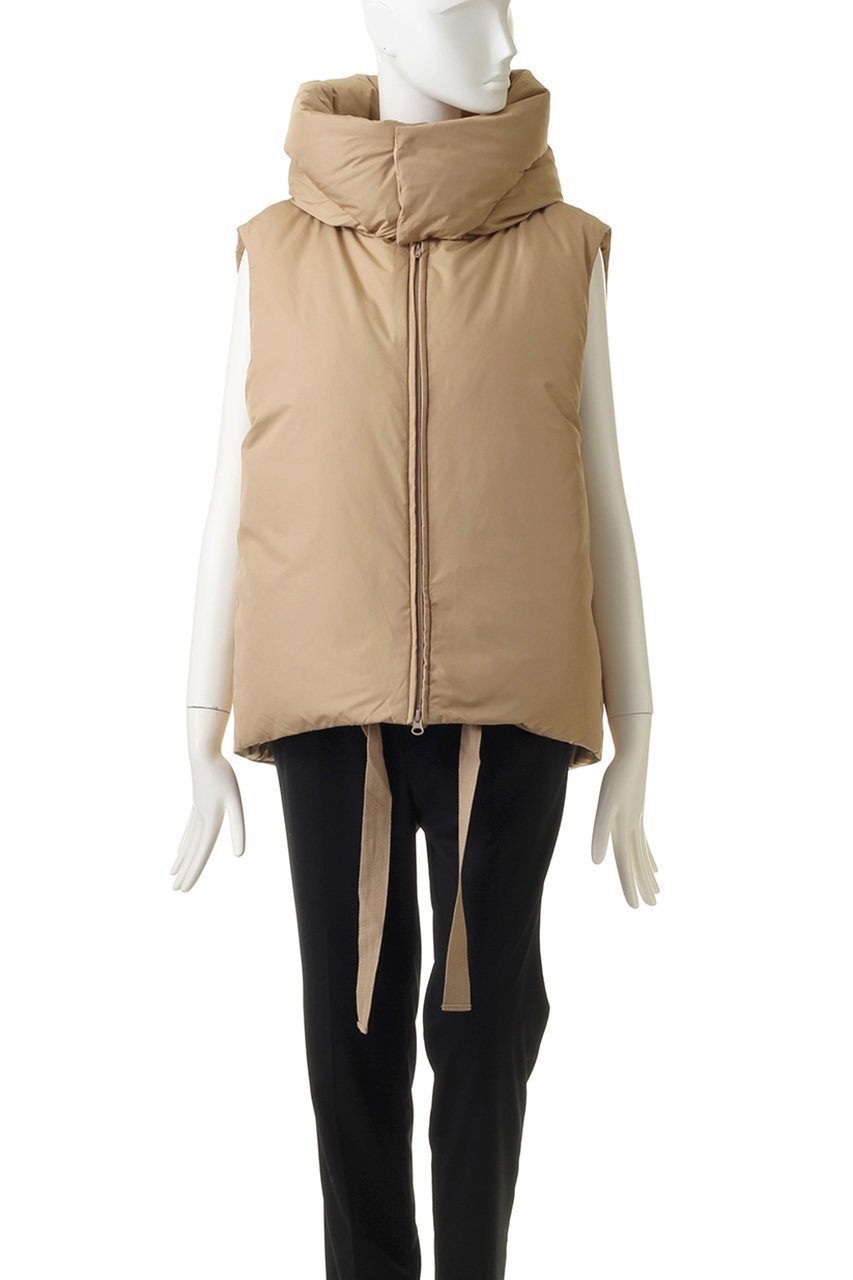 【ミディウミソリッド/MIDIUMISOLID】のhooded down vest/ダウンベスト 人気、トレンドファッション・服の通販 founy(ファニー) 　ファッション　Fashion　レディースファッション　Fashion for Women　アウター　Coat / Outerwear Collection　レディースジャケット・軽アウター　Jackets　インナー　Innerwear　ジャケット　Jacket, Outerwear　ダウン　Down, Puffer　フォルム　Silhouette, Form　ベスト　Vest, Waistcoat　ボトム　Bottoms, Lower Wear　other-2|ID: prp329100004814720 ipo3291000000035883145