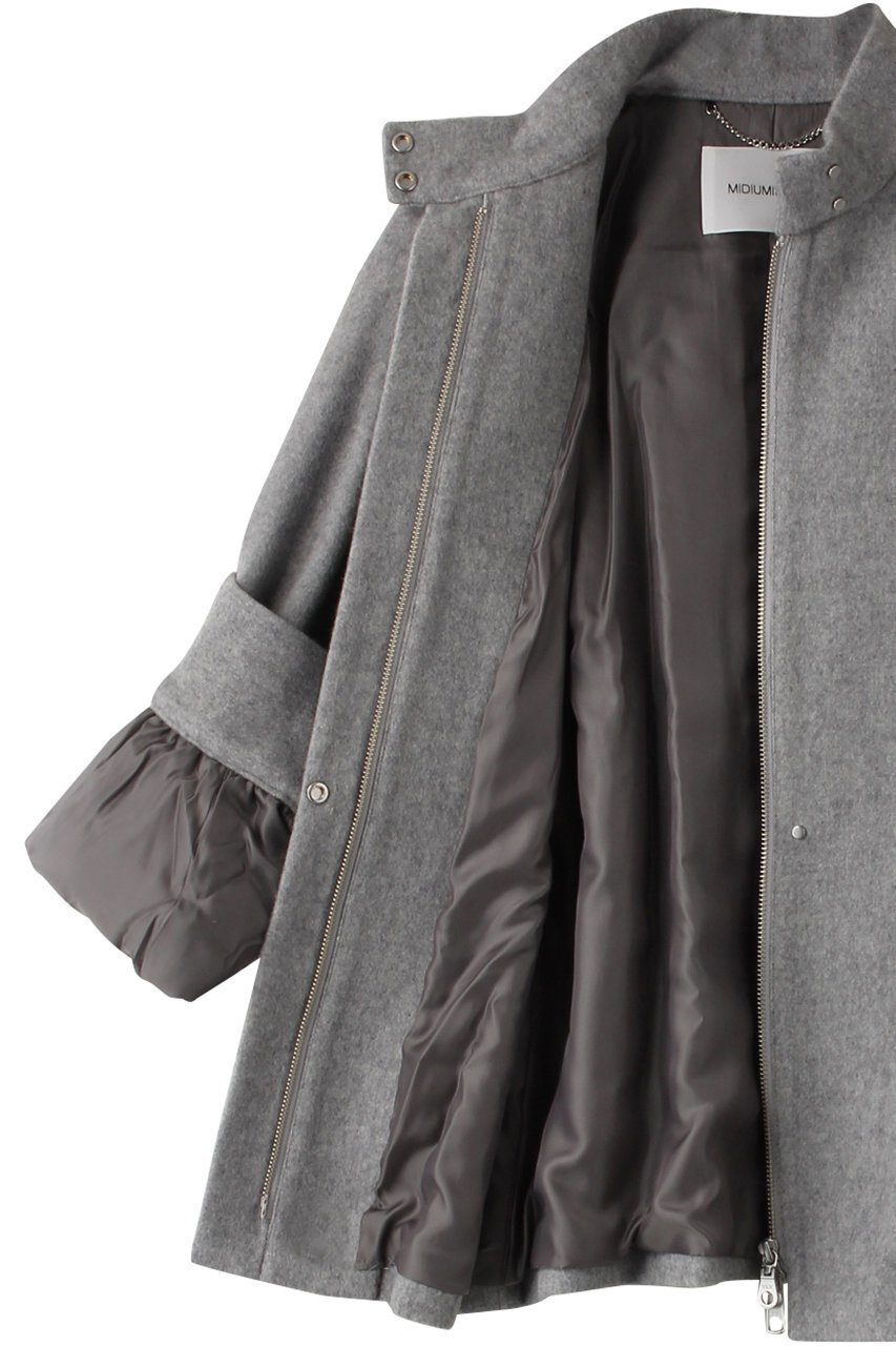 【ミディウミソリッド/MIDIUMISOLID】のstand collar zip JK/ジャケット 人気、トレンドファッション・服の通販 founy(ファニー) ファッション Fashion レディースファッション Fashion for Women アウター Coat / Outerwear Collection レディースジャケット・軽アウター Jackets ジャケット Jacket, Outerwear other-6|ID: prp329100004814724 ipo3291000000034970013