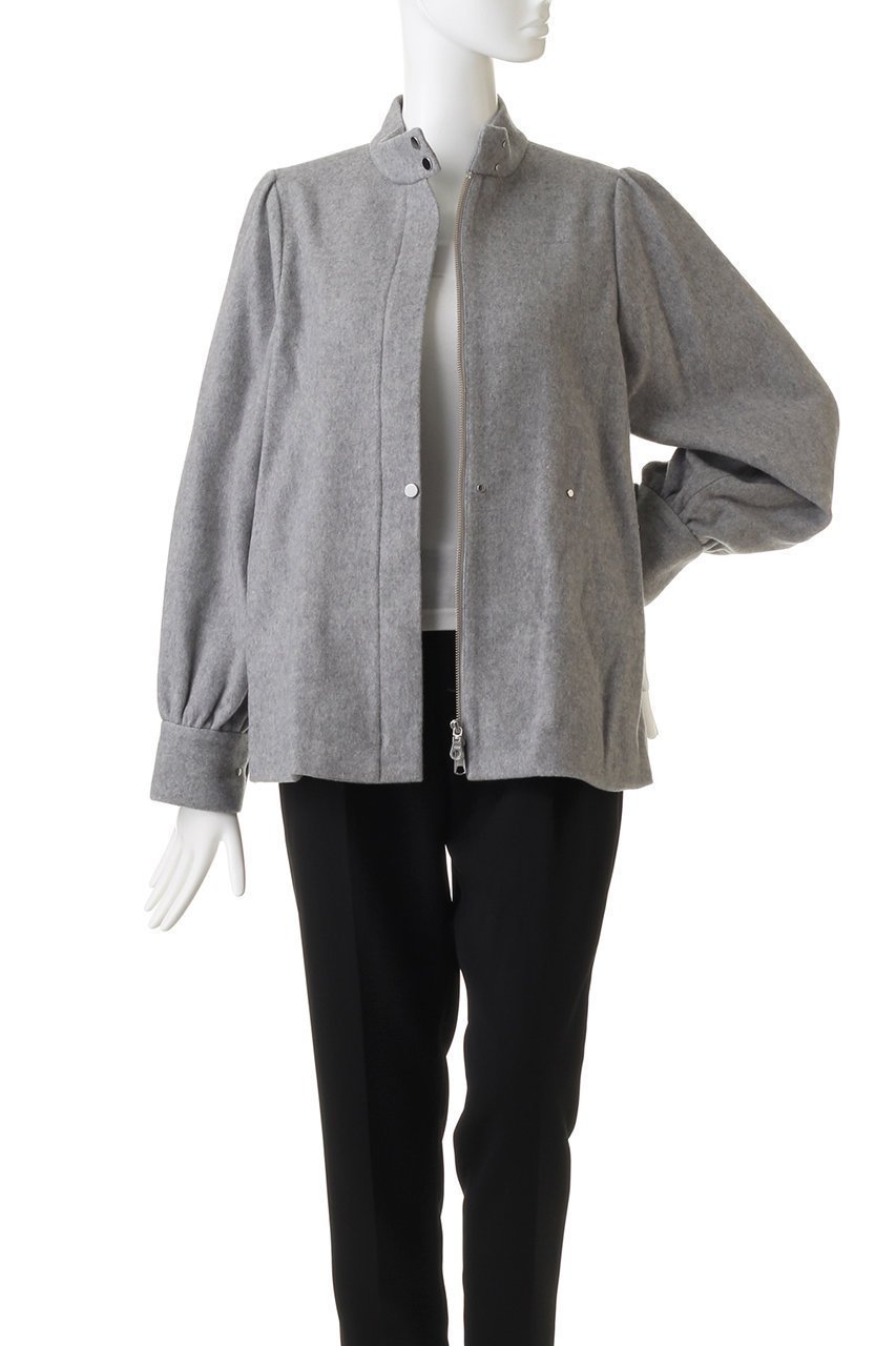 【ミディウミソリッド/MIDIUMISOLID】のstand collar zip JK/ジャケット 人気、トレンドファッション・服の通販 founy(ファニー) ファッション Fashion レディースファッション Fashion for Women アウター Coat / Outerwear Collection レディースジャケット・軽アウター Jackets ジャケット Jacket, Outerwear other-8|ID: prp329100004814724 ipo3291000000034970015