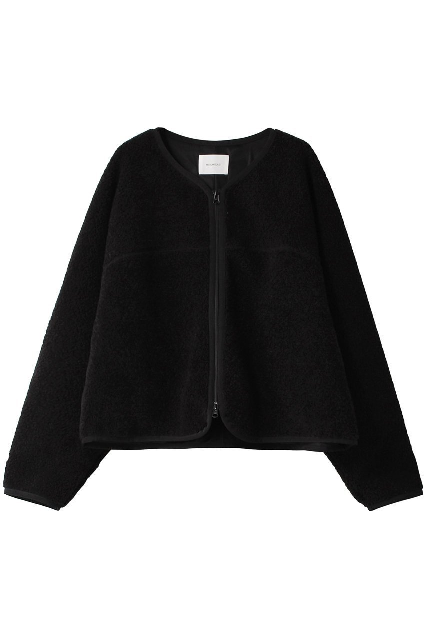 【ミディウミソリッド/MIDIUMISOLID】のboa zip up blouson 人気、トレンドファッション・服の通販 founy(ファニー) 　ファッション　Fashion　レディースファッション　Fashion for Women　アウター　Coat / Outerwear Collection　レディースジャケット・軽アウター　Jackets　ブルゾンジャケット・スポーティアウター　Blouson Jackets　ジップアップ　Zip-Up, Full Zip　ジャケット　Jacket, Outerwear　ブルゾン　Blouson, Bomber Jacket　A/W・秋冬　Autumn/Winter　 other-1|ID: prp329100004814725 ipo3291000000034970016