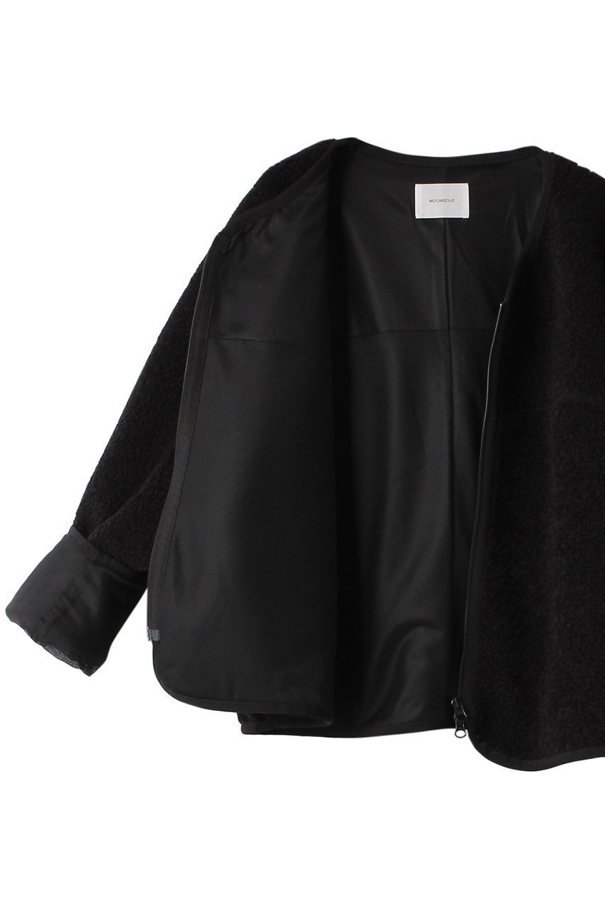 【ミディウミソリッド/MIDIUMISOLID】のboa zip up blouson 人気、トレンドファッション・服の通販 founy(ファニー) 　ファッション　Fashion　レディースファッション　Fashion for Women　アウター　Coat / Outerwear Collection　レディースジャケット・軽アウター　Jackets　ブルゾンジャケット・スポーティアウター　Blouson Jackets　ジップアップ　Zip-Up, Full Zip　ジャケット　Jacket, Outerwear　ブルゾン　Blouson, Bomber Jacket　A/W・秋冬　Autumn/Winter　other-6|ID: prp329100004814725 ipo3291000000034970022