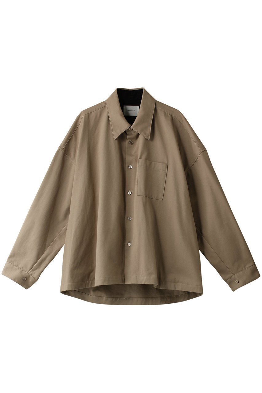 【ミディウミソリッド/MIDIUMISOLID】のチェックワイドシャツジャケット インテリア・キッズ・メンズ・レディースファッション・服の通販 founy(ファニー) 　ファッション　Fashion　レディースファッション　Fashion for Women　アウター　Coat / Outerwear Collection　レディースジャケット・軽アウター　Jackets　シンプル　Simple, Minimal　ジャケット　Jacket, Outerwear　フレア　Flare, Flared　ベージュ|ID: prp329100004814727 ipo3291000000034970037