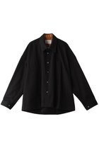 【ミディウミソリッド/MIDIUMISOLID】のチェックワイドシャツジャケット 人気、トレンドファッション・服の通販 founy(ファニー) ファッション Fashion レディースファッション Fashion for Women アウター Coat / Outerwear Collection レディースジャケット・軽アウター Jackets シンプル Simple, Minimal ジャケット Jacket, Outerwear フレア Flare, Flared thumbnail ブラック|ID: prp329100004814727 ipo3291000000034970039