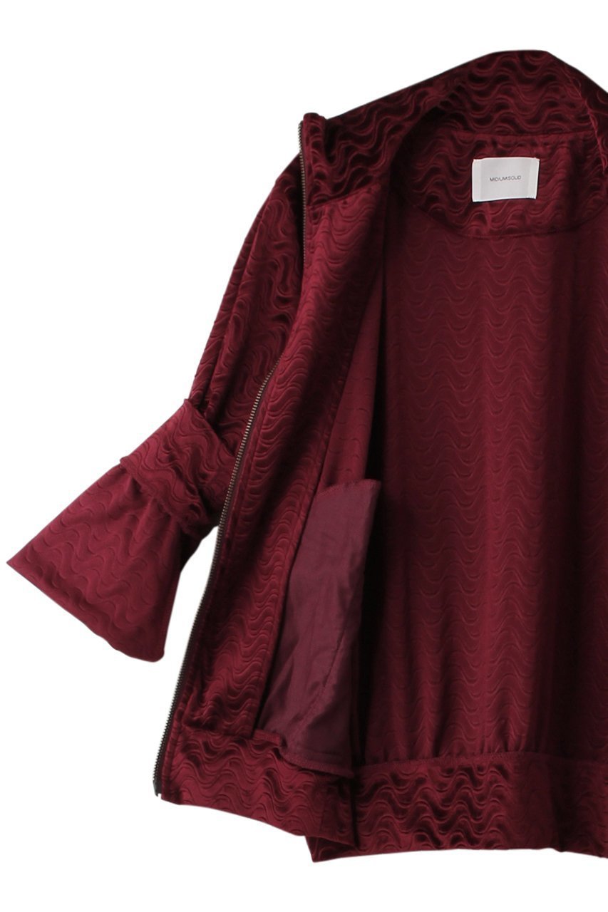 【ミディウミソリッド/MIDIUMISOLID】のピンティングベロアブルゾン 人気、トレンドファッション・服の通販 founy(ファニー) ファッション Fashion レディースファッション Fashion for Women アウター Coat / Outerwear Collection レディースジャケット・軽アウター Jackets ブルゾンジャケット・スポーティアウター Blouson Jackets おすすめ Recommended / Our Picks ウェーブ Wavy Pattern ジャケット Jacket, Outerwear セットアップ Set-Up, Coordinated Outfit ブルゾン Blouson, Bomber Jacket ベロア Velour, Soft Velvet 秋 Autumn other-6|ID: prp329100004814728 ipo3291000000034970054