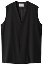 【ミディウミソリッド/MIDIUMISOLID】のノーカラーワイドロングベスト 人気、トレンドファッション・服の通販 founy(ファニー) ファッション Fashion レディースファッション Fashion for Women アウター Coat / Outerwear Collection レディースジャケット・軽アウター Jackets シンプル Simple, Minimal ジャケット Jacket, Outerwear ベスト Vest, Waistcoat エレガント 上品 Elegant thumbnail ブラック|ID: prp329100004814729 ipo3291000000034970059
