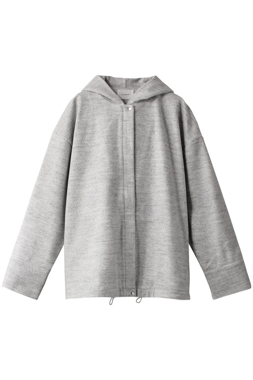 【ミディウミソリッド/MIDIUMISOLID】のフード付きジャケット インテリア・キッズ・メンズ・レディースファッション・服の通販 founy(ファニー) 　ファッション　Fashion　レディースファッション　Fashion for Women　アウター　Coat / Outerwear Collection　レディースジャケット・軽アウター　Jackets　インナー　Innerwear　ジャケット　Jacket, Outerwear　冬　Winter / This Winter　秋　Autumn　ライトグレー|ID: prp329100004814730 ipo3291000000035696459