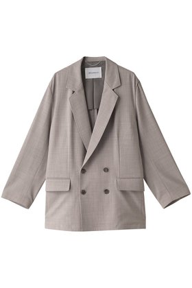 【ミディウミソリッド/MIDIUMISOLID】のテーラードダブルブレストジャケット 人気、トレンドファッション・服の通販 founy(ファニー) ファッション Fashion レディースファッション Fashion for Women アウター Coat / Outerwear Collection レディースジャケット・軽アウター Jackets おすすめ Recommended / Our Picks ジャケット Jacket, Outerwear ストレッチ Stretch, Stretchy Fabric セットアップ Set-Up, Coordinated Outfit ダブル Double, Double-Breasted エレガント 上品 Elegant |ID:prp329100004814731