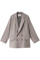 【ミディウミソリッド/MIDIUMISOLID】のテーラードダブルブレストジャケット 人気、トレンドファッション・服の通販 founy(ファニー) ファッション Fashion レディースファッション Fashion for Women アウター Coat / Outerwear Collection レディースジャケット・軽アウター Jackets おすすめ Recommended / Our Picks ジャケット Jacket, Outerwear ストレッチ Stretch, Stretchy Fabric セットアップ Set-Up, Coordinated Outfit ダブル Double, Double-Breasted エレガント 上品 Elegant thumbnail ベージュ|ID: prp329100004814731 ipo3291000000034970077